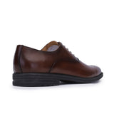 Genuine leather casual men's block Oxford shoes